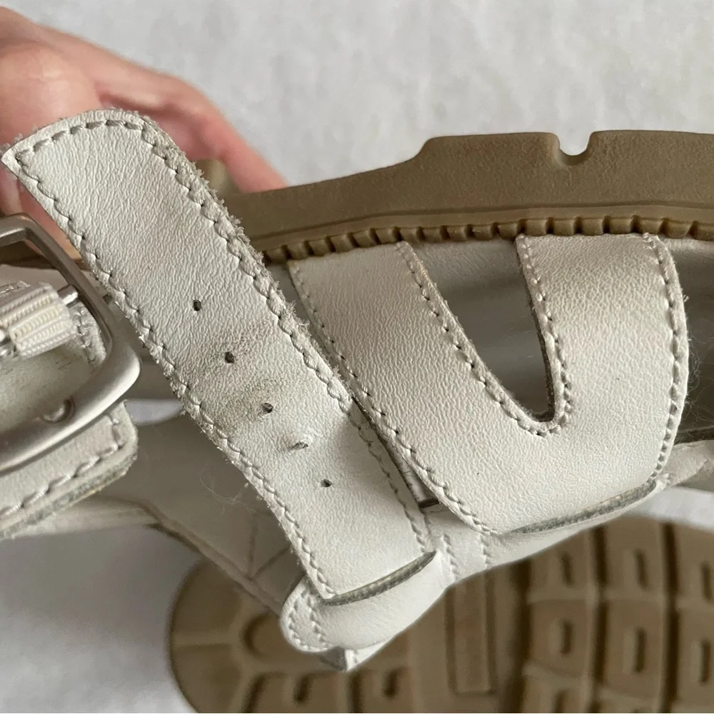 Vintage Stride Rite White Kids Sandals size 13N